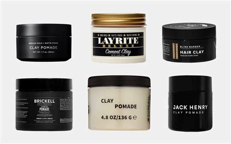 top rated clay hair products